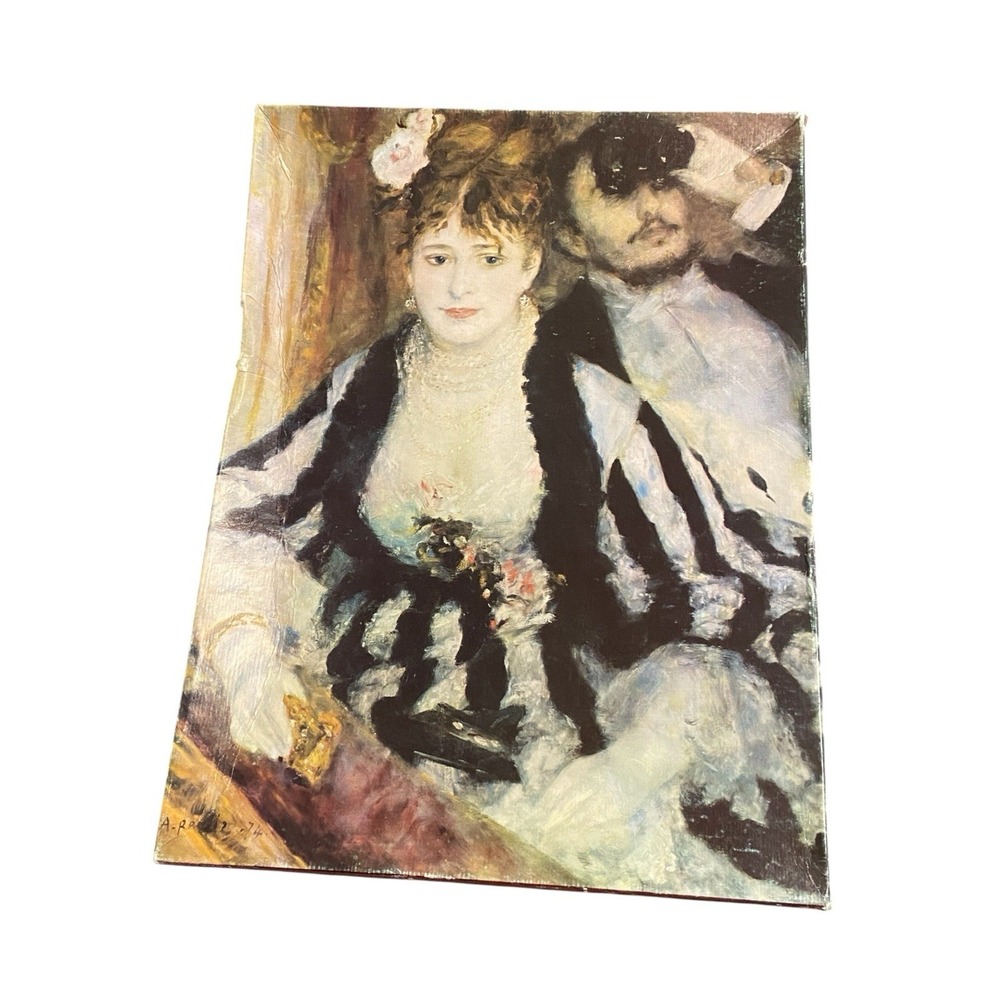 Art Master La Loge Renoir 750+ Piece Puzzle Sealed Bag Vintage